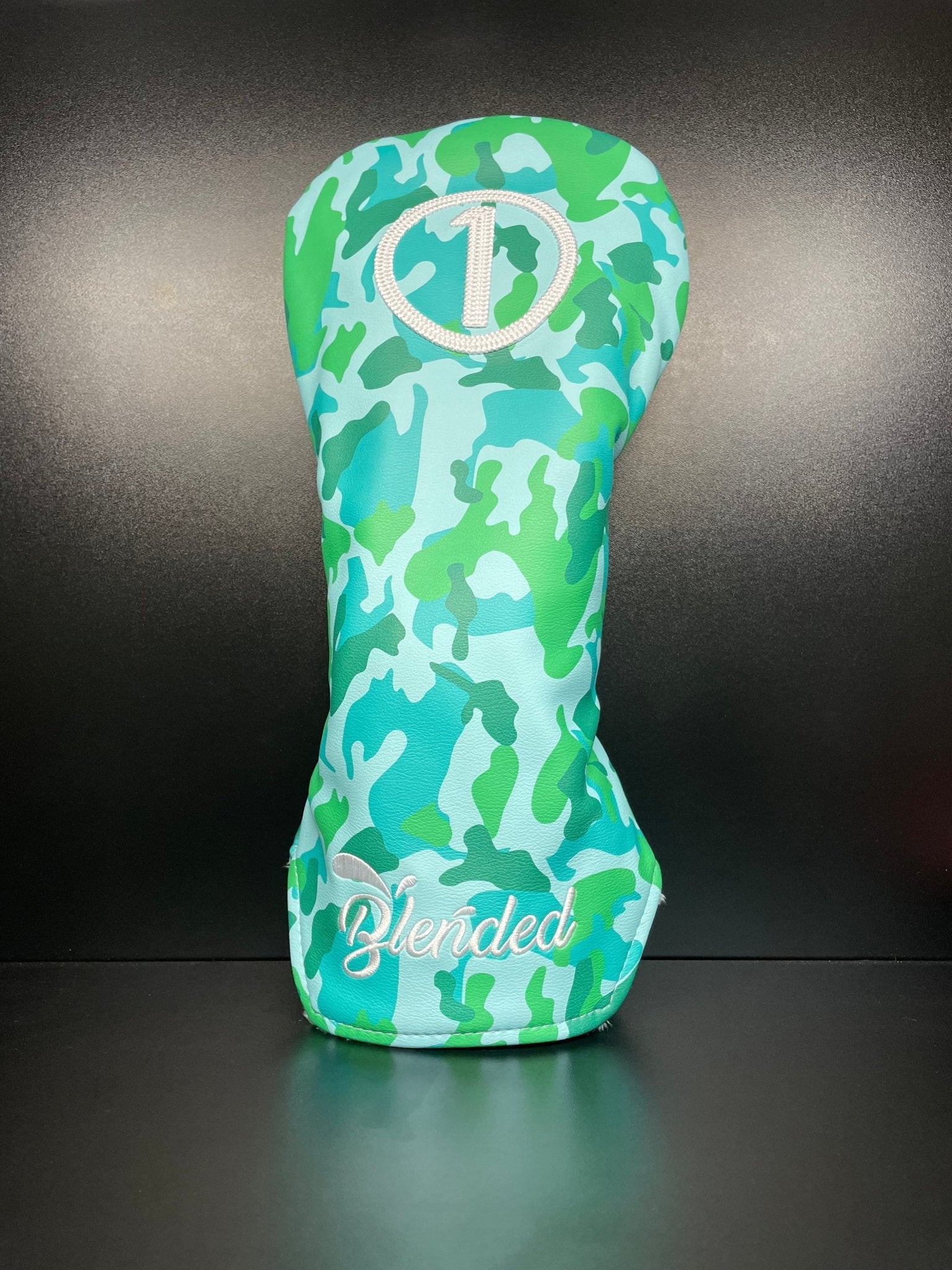 Colorful Camo Headcover - Black Girl Golf