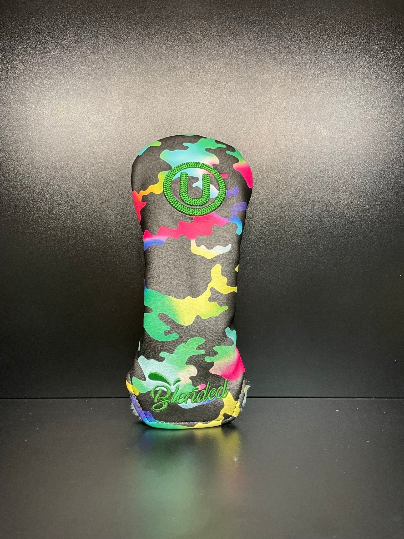 Colorful Camo Headcover - Black Girl Golf