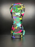Colorful Camo Headcover - Black Girl Golf