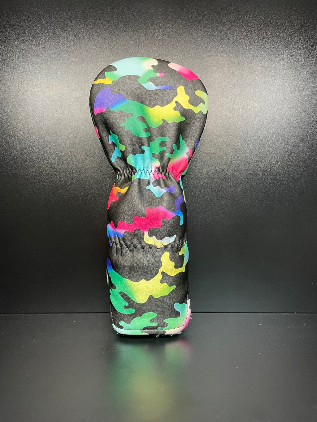 Colorful Camo Headcover - Black Girl Golf