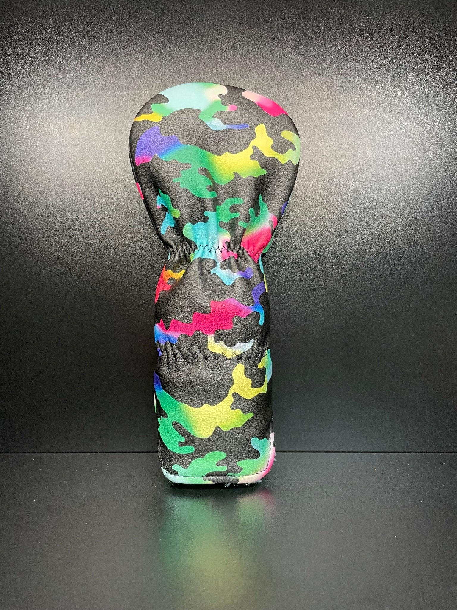 Colorful Camo Headcover - Black Girl Golf