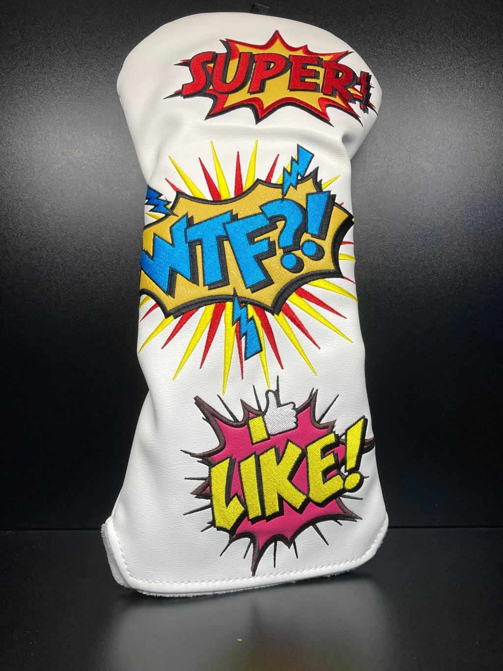 Comic Book Emoji Headcover - Black Girl Golf
