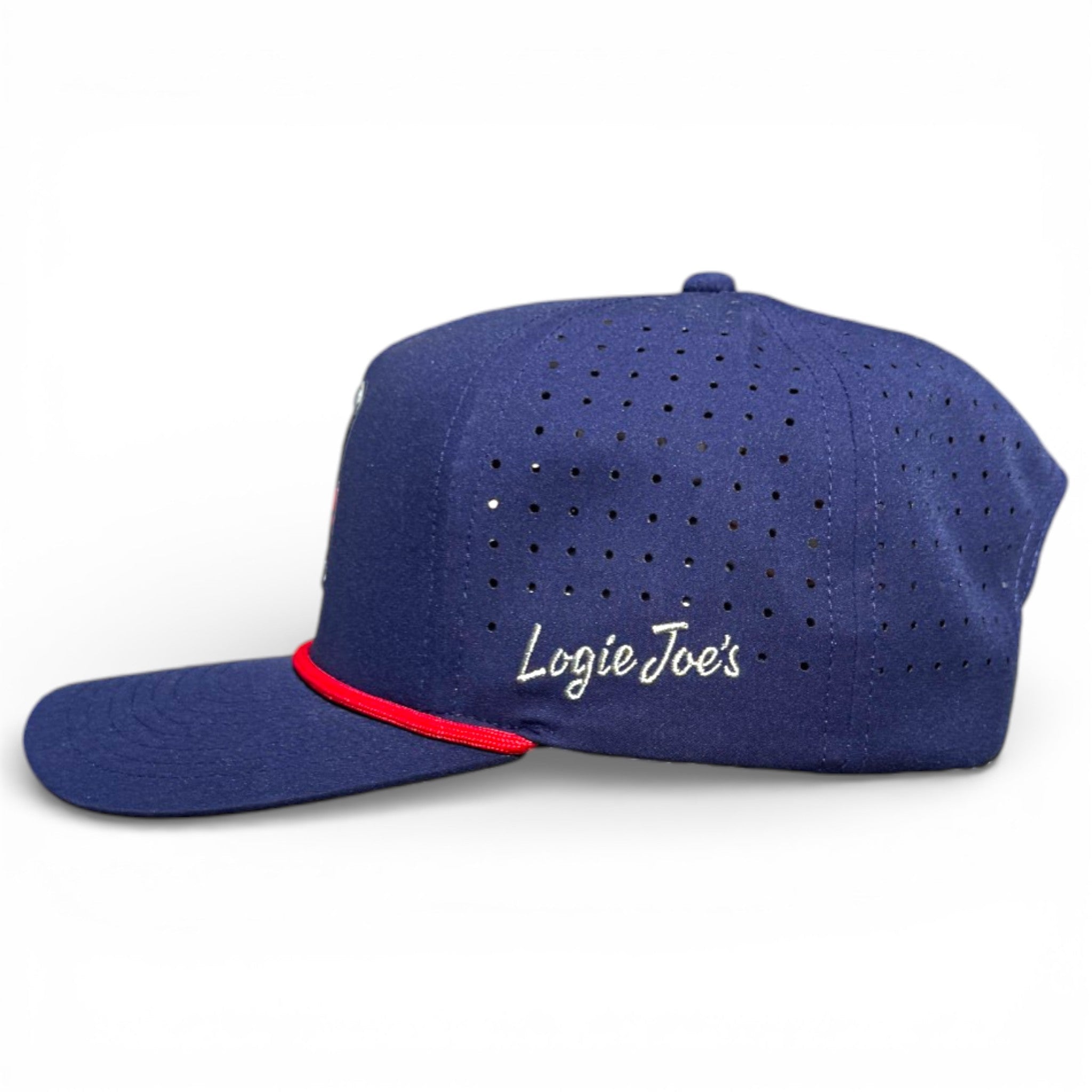 Crab Trap Golf Hat | Snapback Cap | Built - in Magnetic Ball Marker Holder + Marker Included | Adjustable | One Size - Black Girl Golf