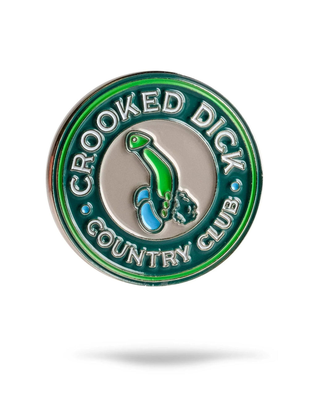 Crooked Dick CC Ball Marker - Black Girl Golf