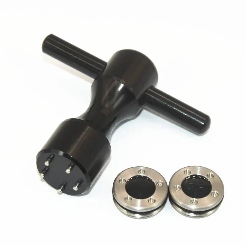 Custom Putter Weights Set – Compatible with Titleist Scotty Cameron - Black - Black Girl Golf