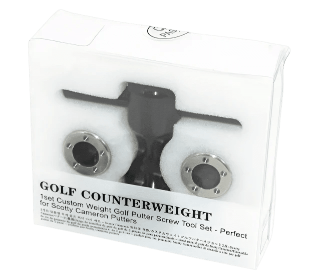 Custom Putter Weights Set – Compatible with Titleist Scotty Cameron - Black - Black Girl Golf