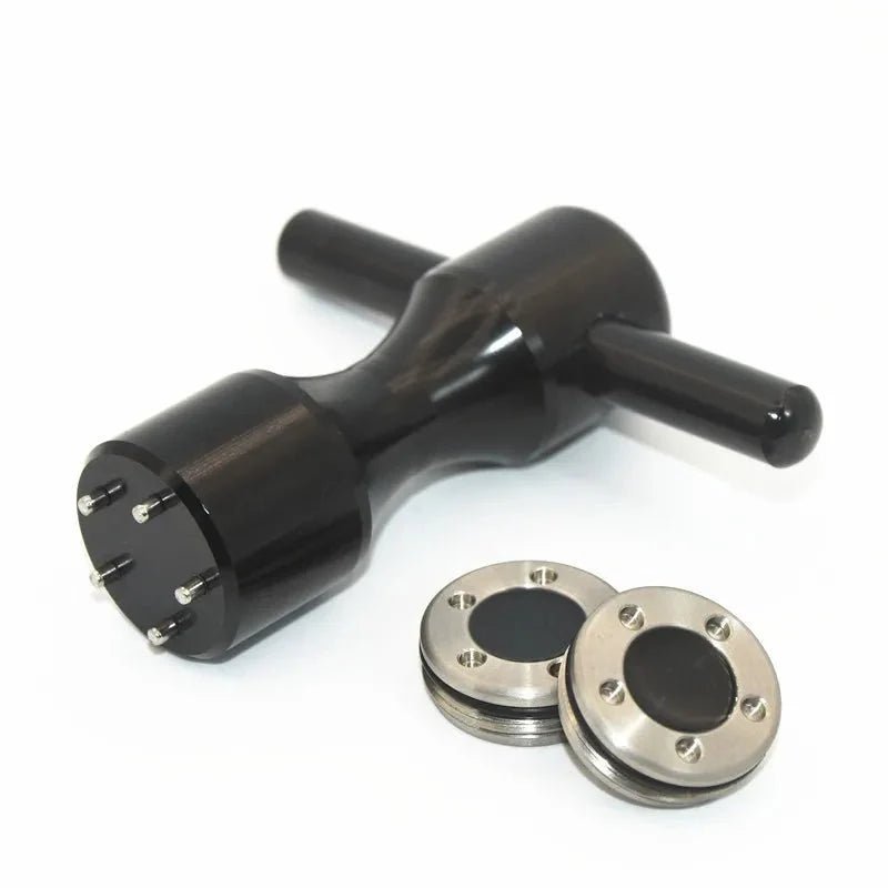 Custom Putter Weights Set – Compatible with Titleist Scotty Cameron - Black - Black Girl Golf
