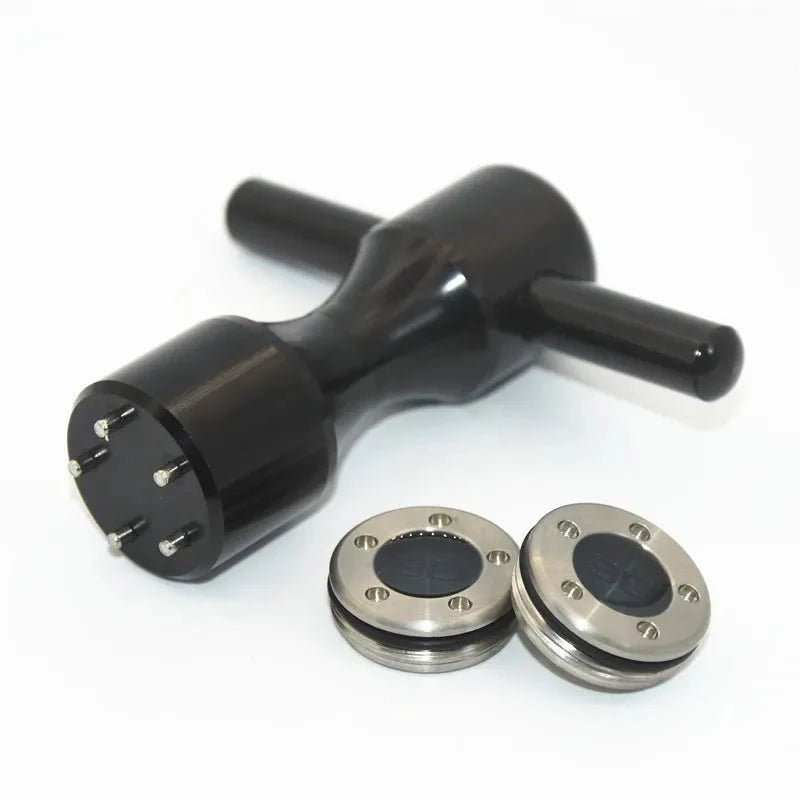 Custom Putter Weights Set – Compatible with Titleist Scotty Cameron - Black - Black Girl Golf