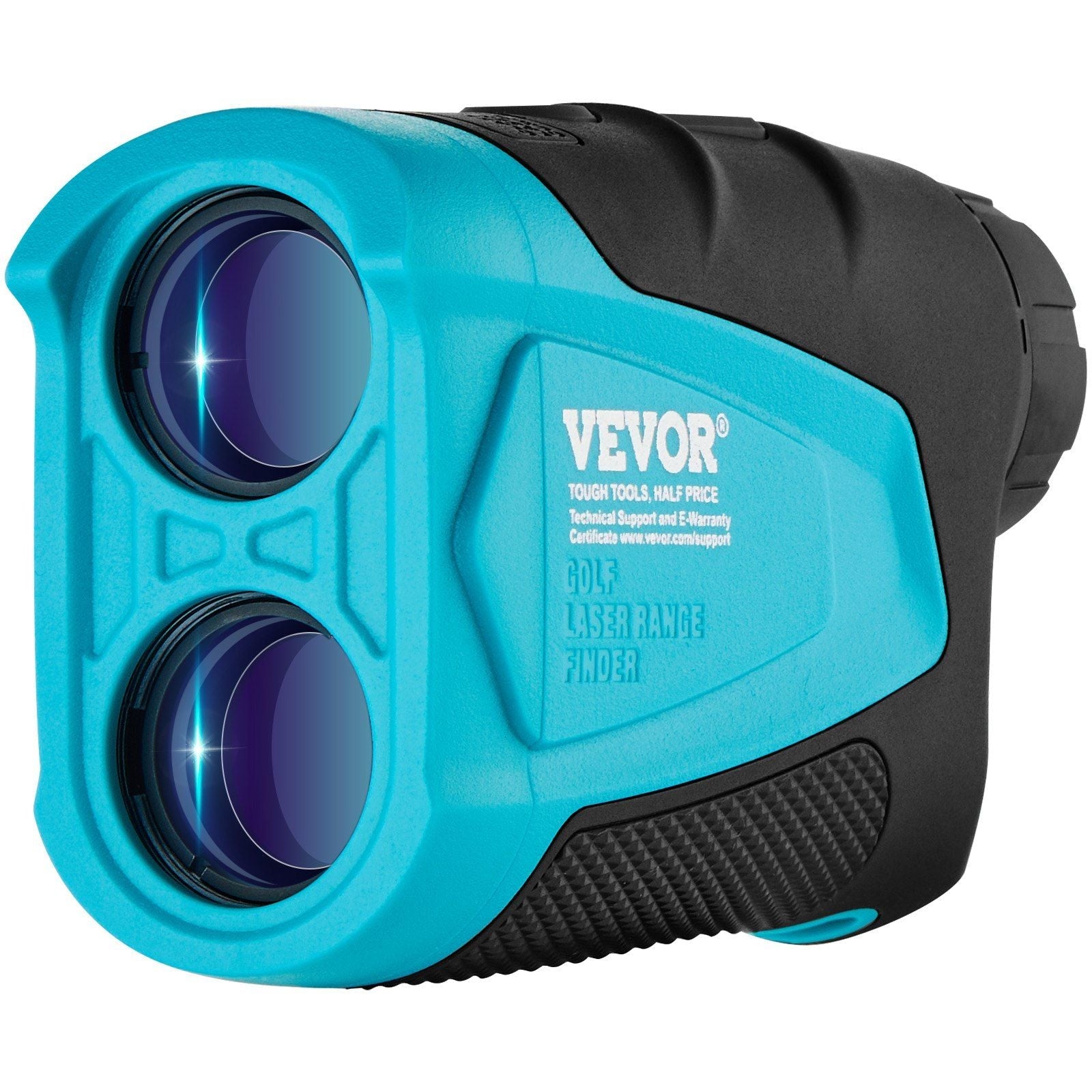 Golf Rangefinder, 900 Yards Laser Golfing Hunting Range Finder, 6X Magnification Distance Measuring, Golfing Accessory with External Magnet Mount, High-Precision Flag Lock, Slope, and Batteries