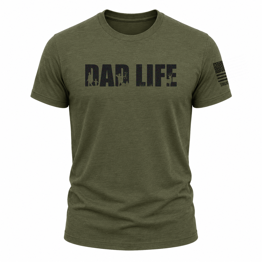 "DAD LIFE" Tee - Black Girl Golf