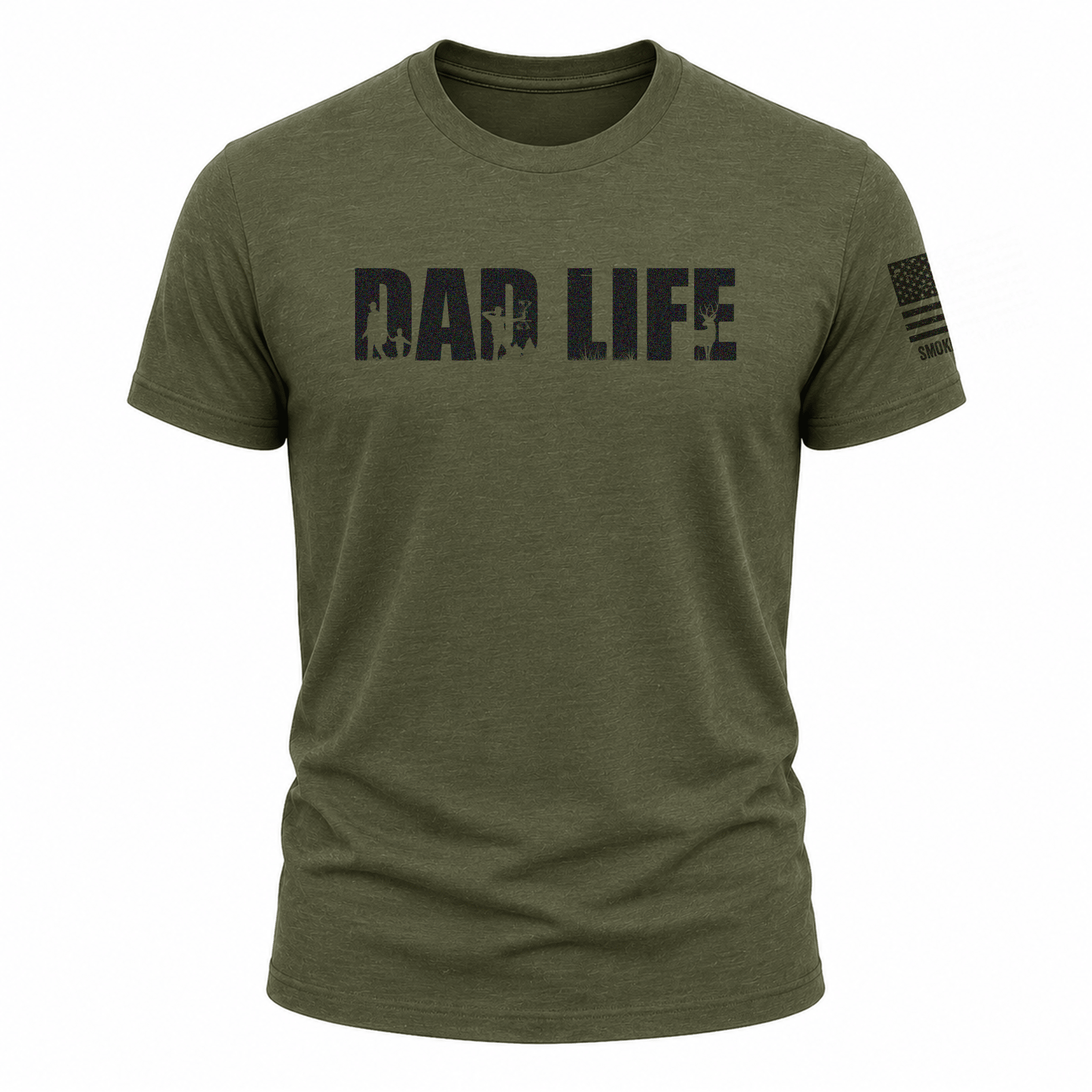 "DAD LIFE" Tee - Black Girl Golf