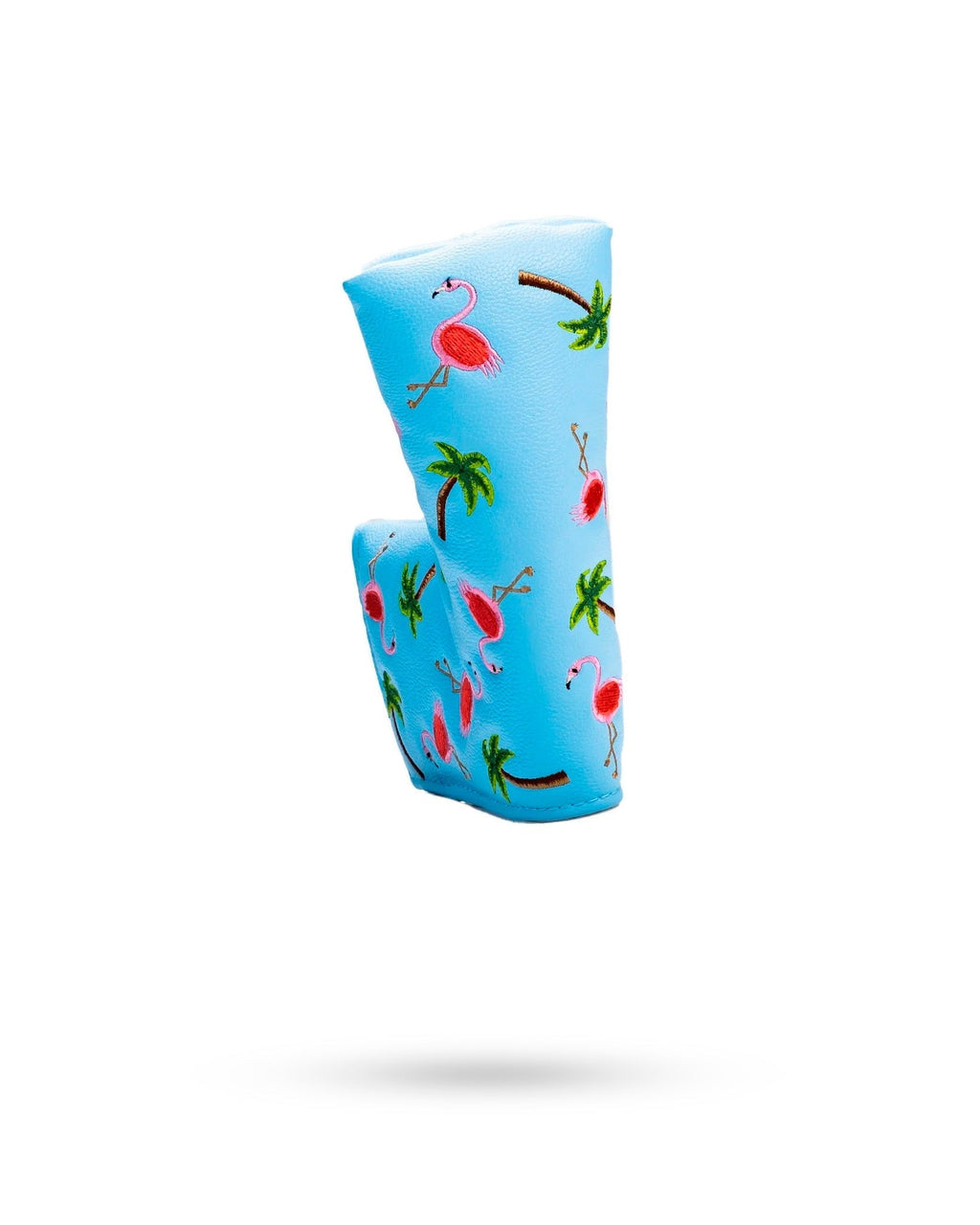 Dancing Flamingos - Blade Putter Cover - Black Girl Golf