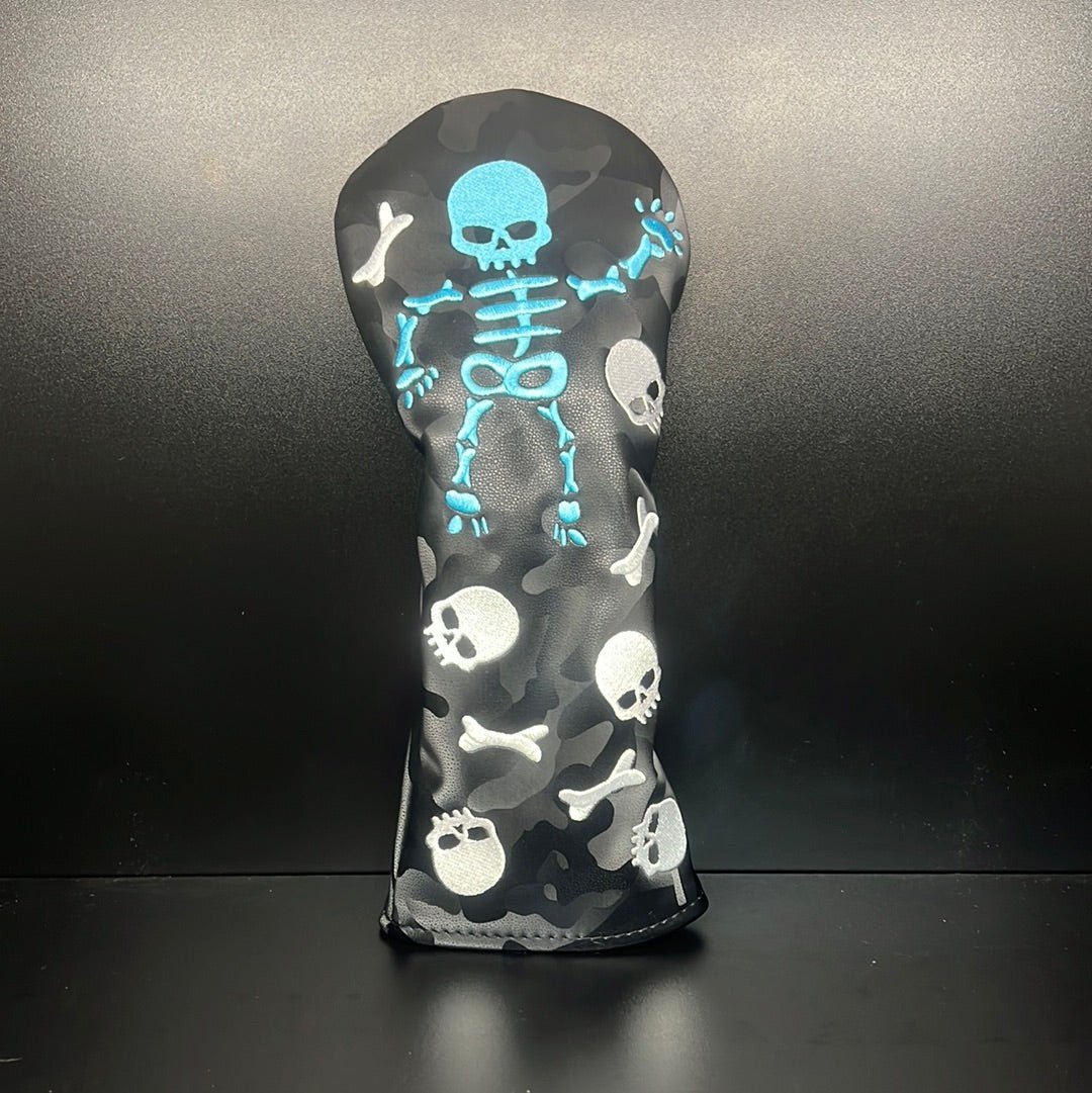 Dancing Skeleton Headcover - Black Girl Golf