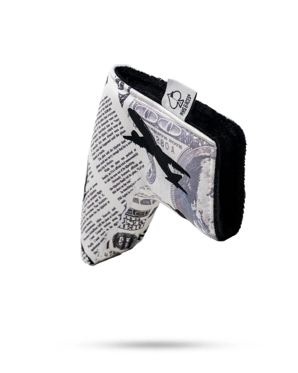 D.B. Cooper - Blade Putter Cover - Black Girl Golf