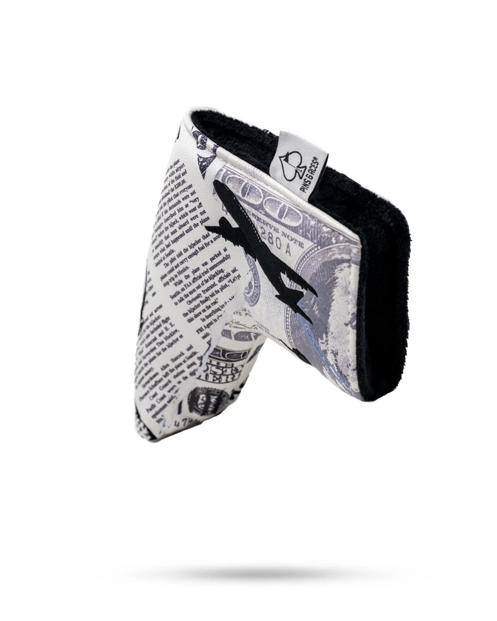 D.B. Cooper - Blade Putter Cover - Black Girl Golf