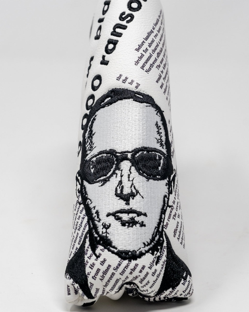 D.B. Cooper - Blade Putter Cover - Black Girl Golf
