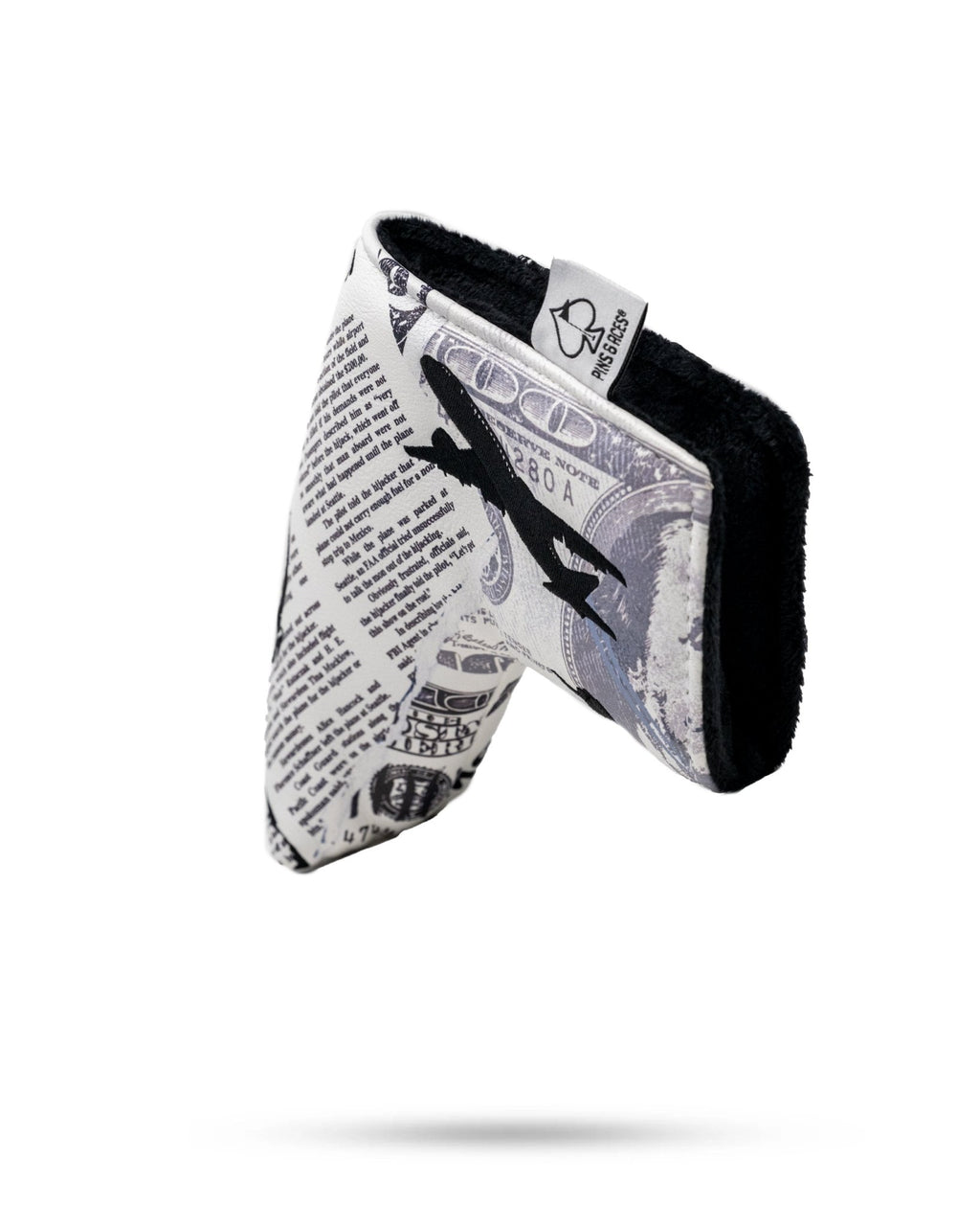 D.B. Cooper - Blade Putter Cover - Black Girl Golf
