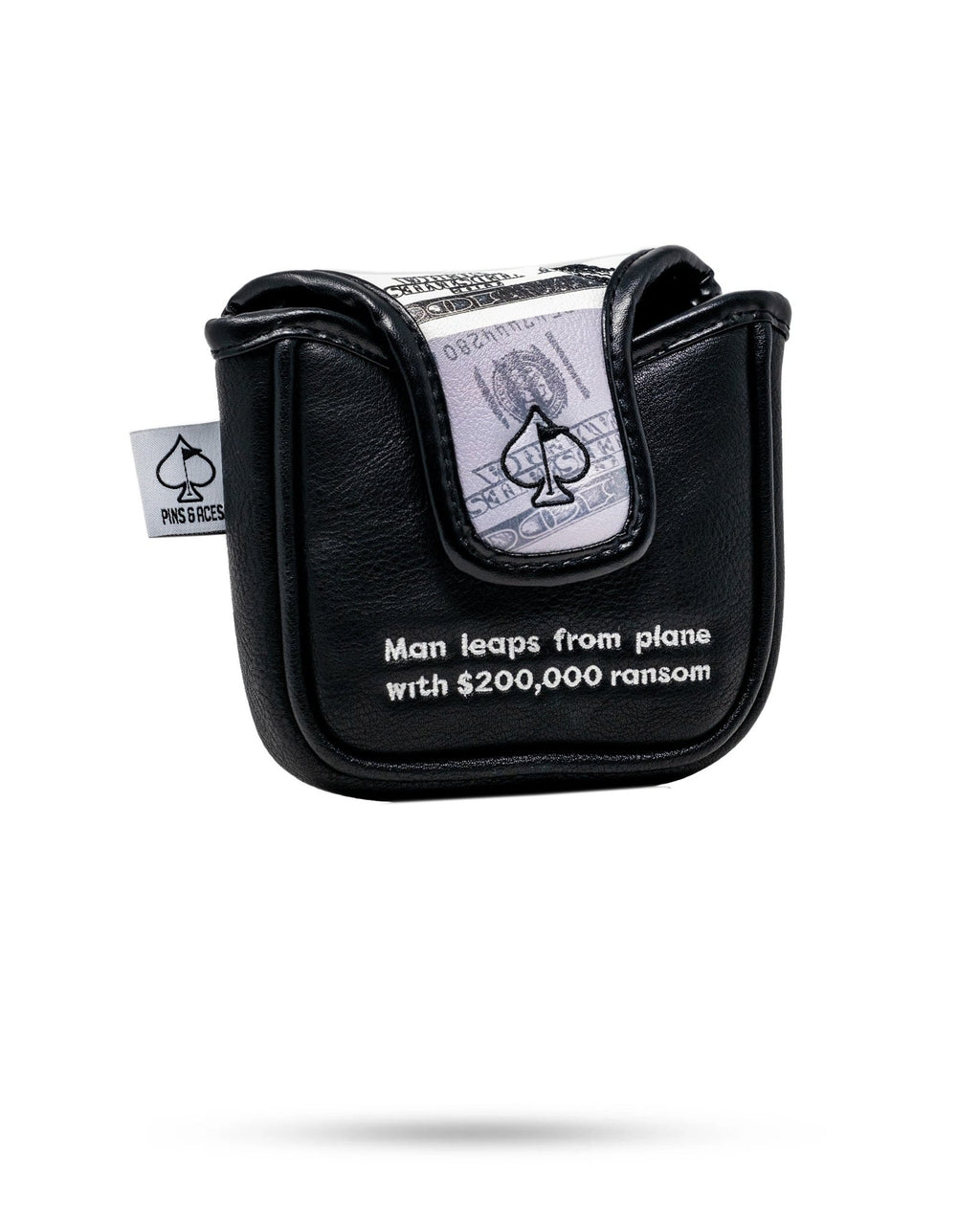 D.B. Cooper - Mallet Putter Cover - Black Girl Golf