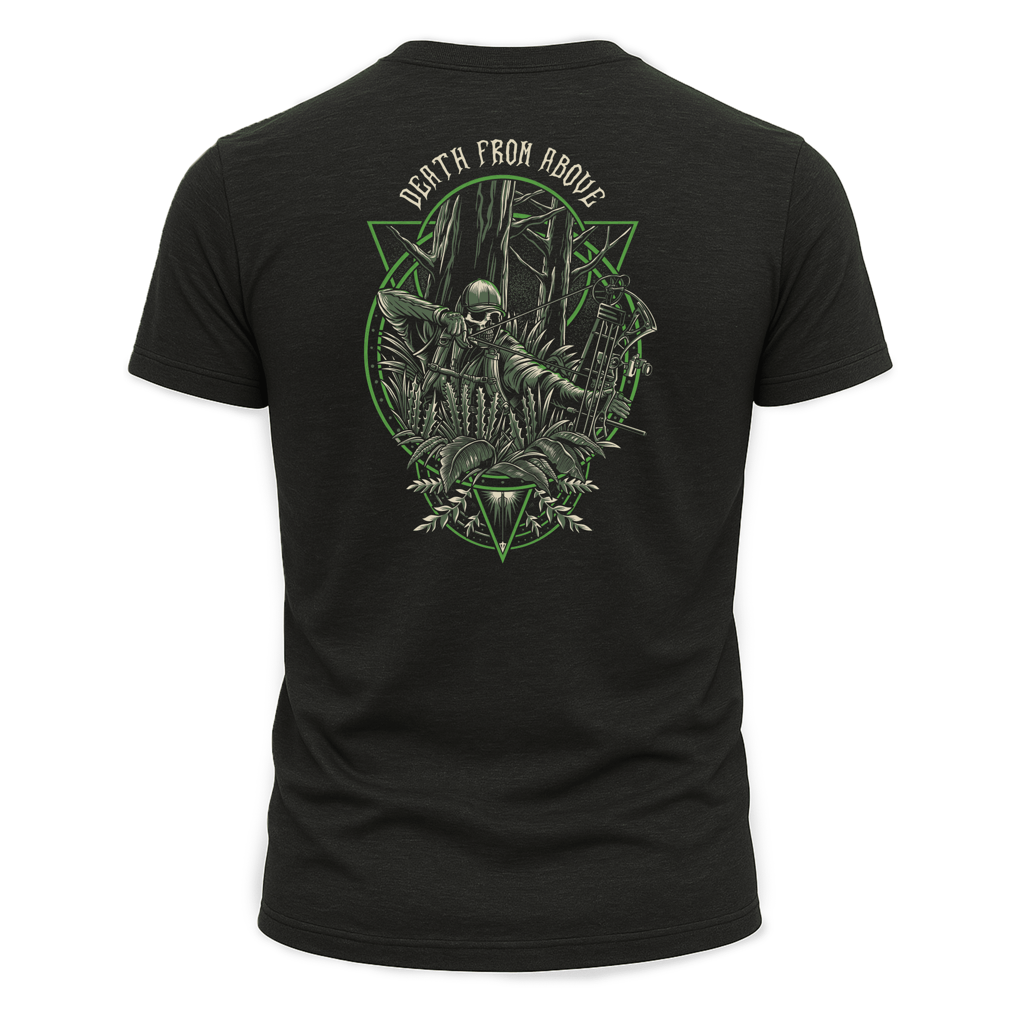 "Death From Above" Tee - Black Girl Golf