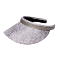 Desert Snake Clip On Visor - Black Girl Golf