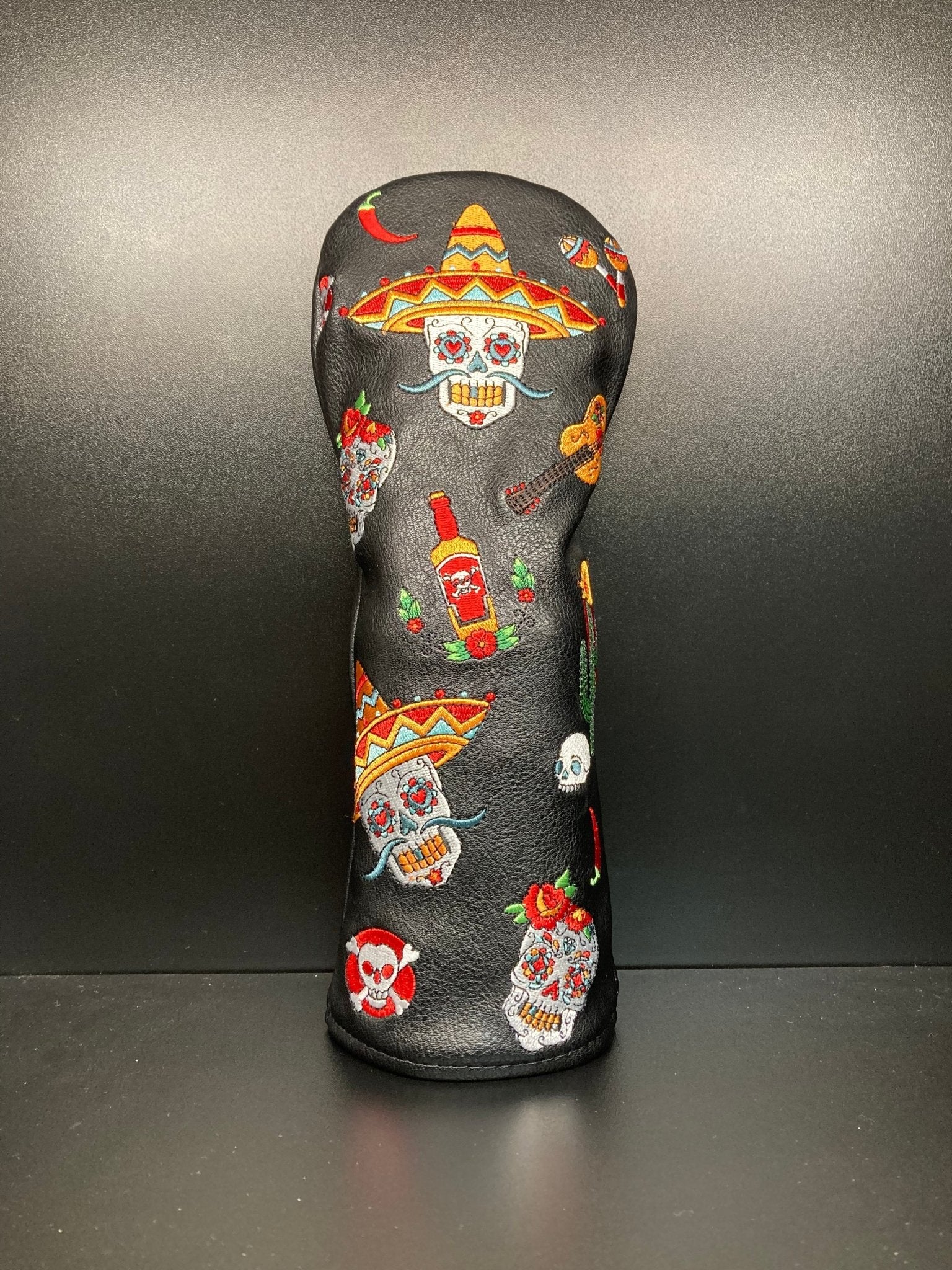 Dia De los Muertos Headcover - Black Girl Golf