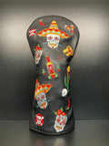 Dia De los Muertos Headcover - Black Girl Golf