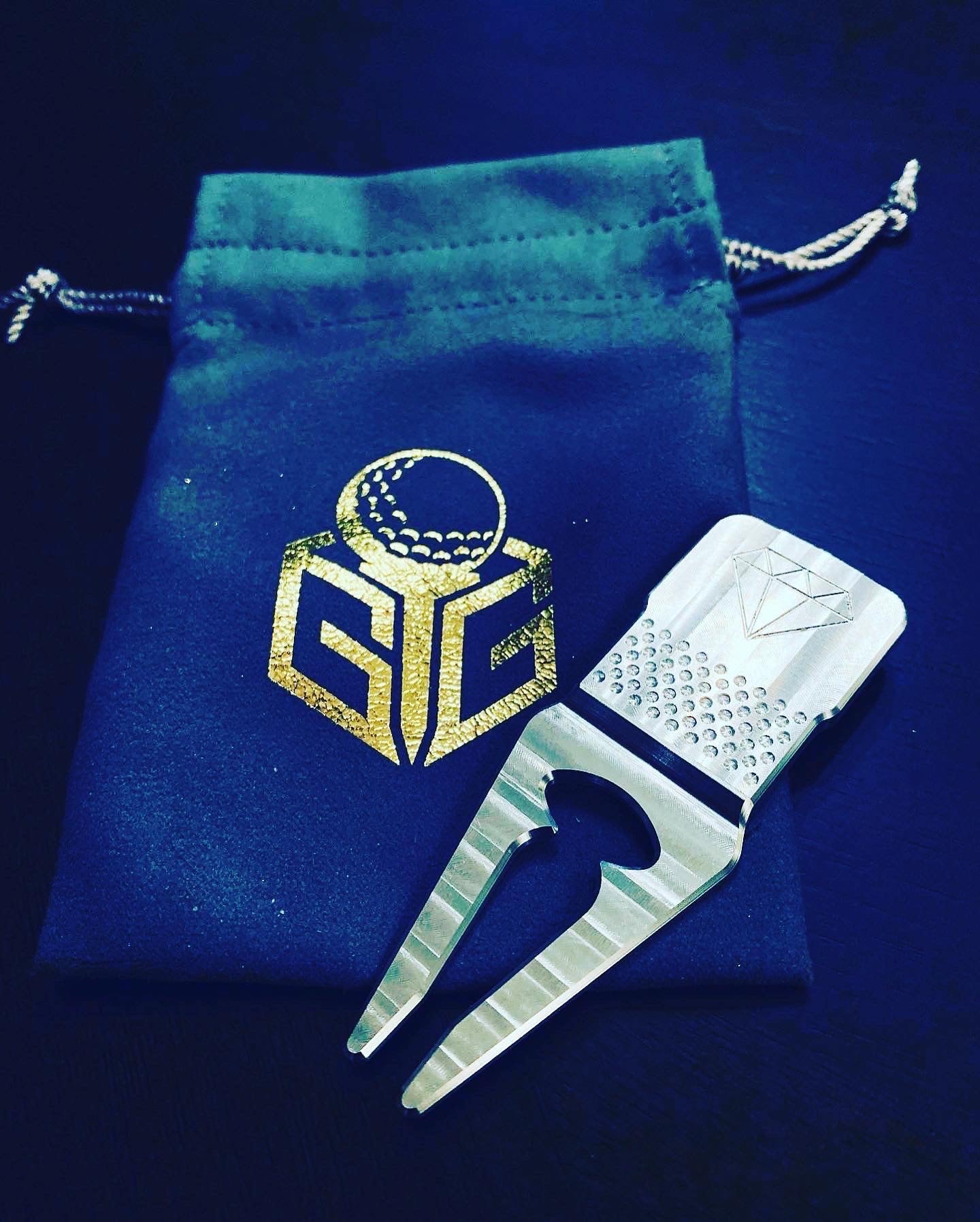 Diamond Concept Divot Tool - Black Girl Golf