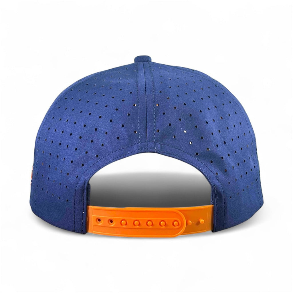 Dino Nugget Golf Hat | Snapback Cap | Built - in Magnetic Ball Marker Holder + Marker Included | Dinosaur Chicken | Adjustable - Black Girl Golf