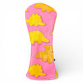 Dino Nugget Hybrid Headcover | Premium Golf Hybrid Cover | Soft Protective Lining | Durable Synthetic Leather - Black Girl Golf