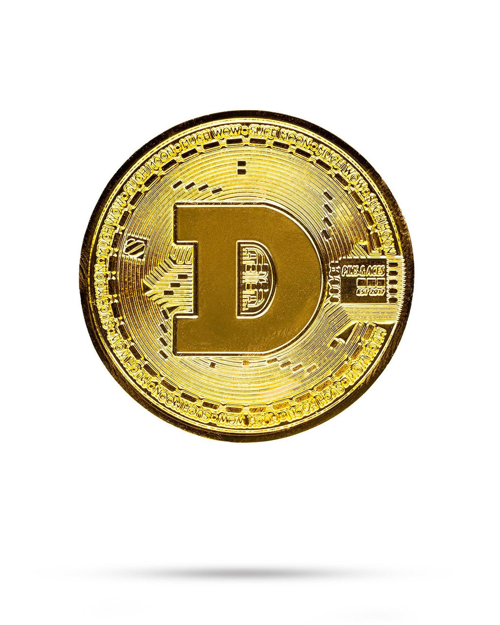 Dogecoin Ball Marker - Black Girl Golf