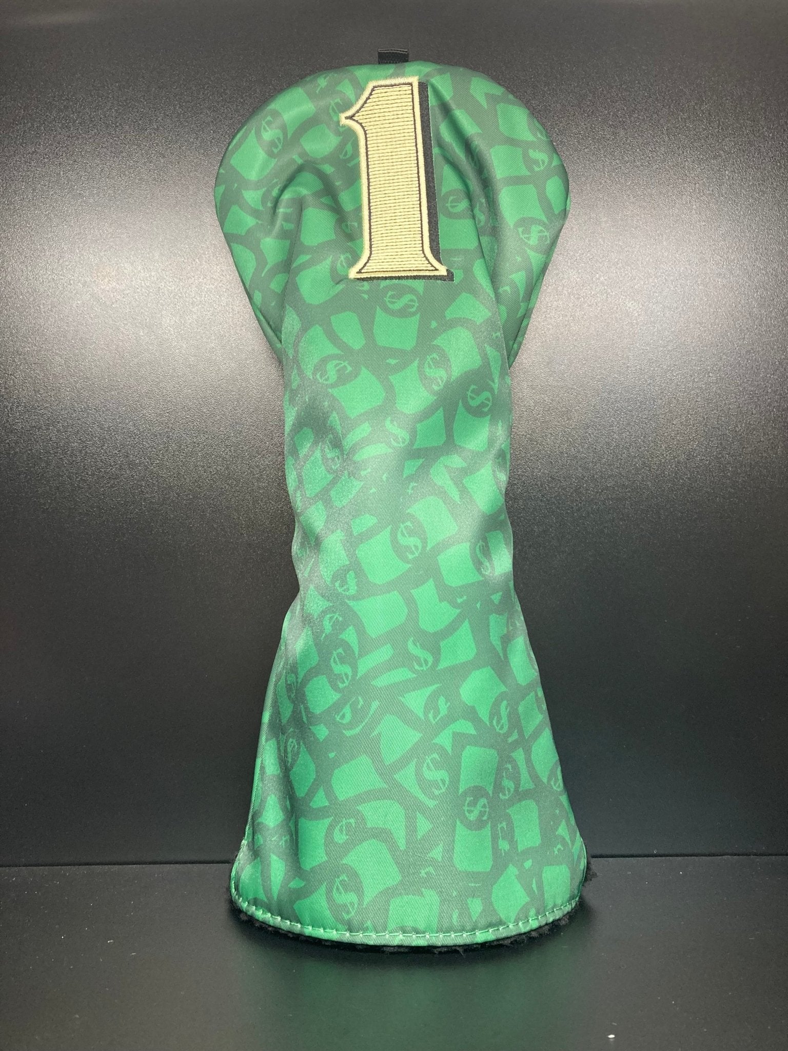 Dollar Denomination Headcover - Black Girl Golf