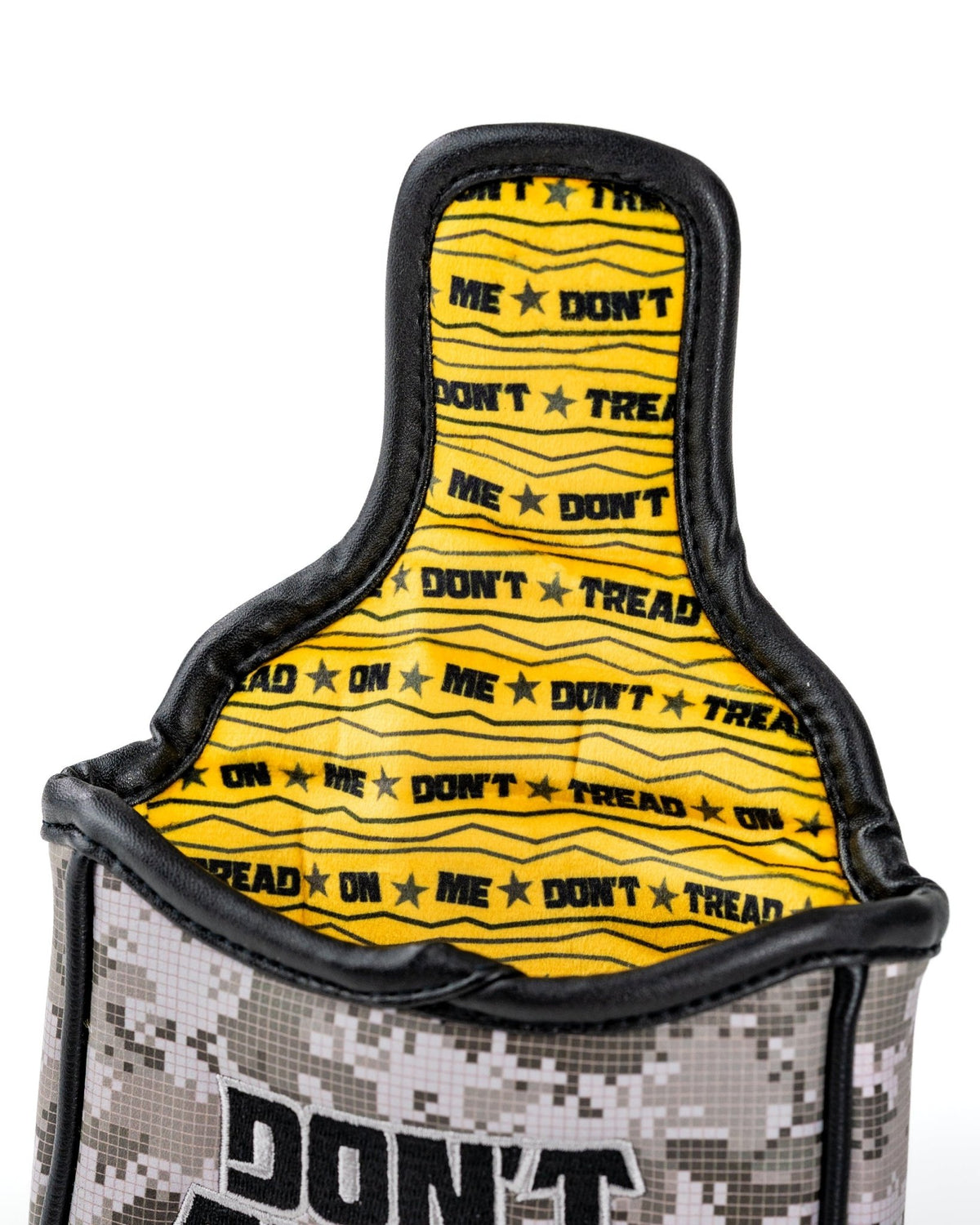 Don't Tread On Me 2.0 - Mallet Putter Cover - Black Girl Golf
