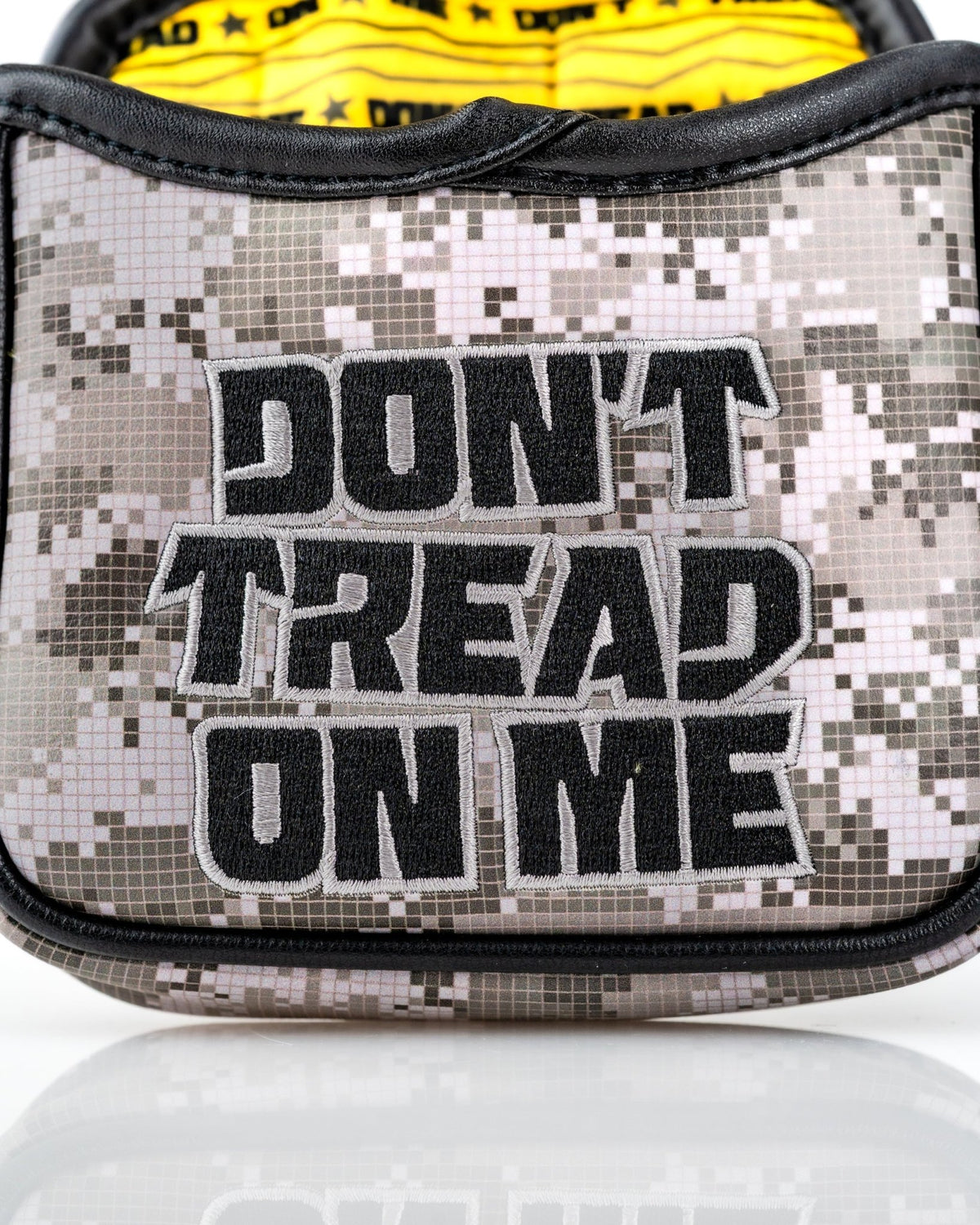 Don't Tread On Me 2.0 - Mallet Putter Cover - Black Girl Golf