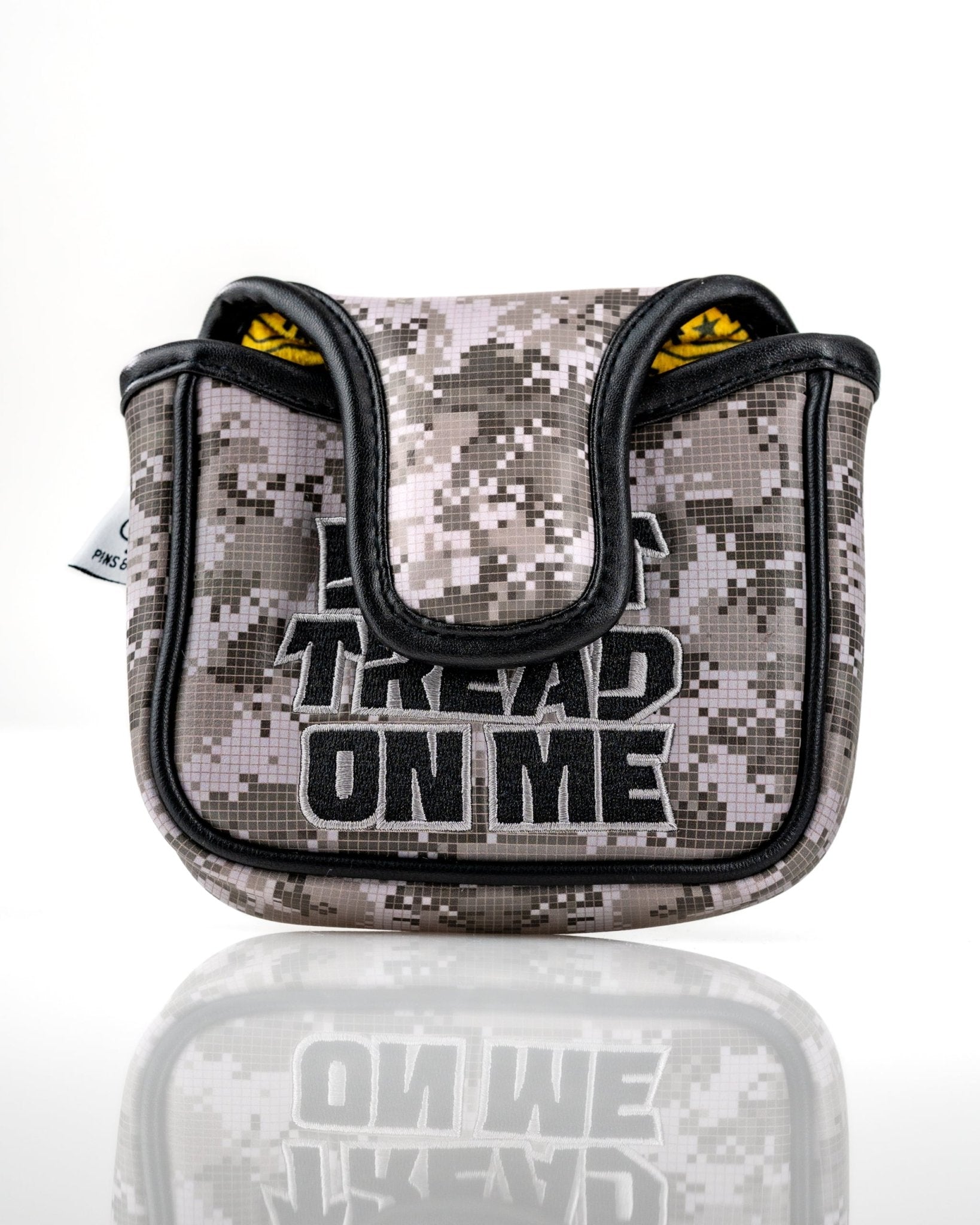Don't Tread On Me 2.0 - Mallet Putter Cover - Black Girl Golf