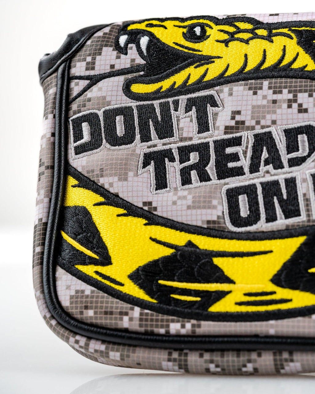 Don't Tread On Me 2.0 - Mallet Putter Cover - Black Girl Golf