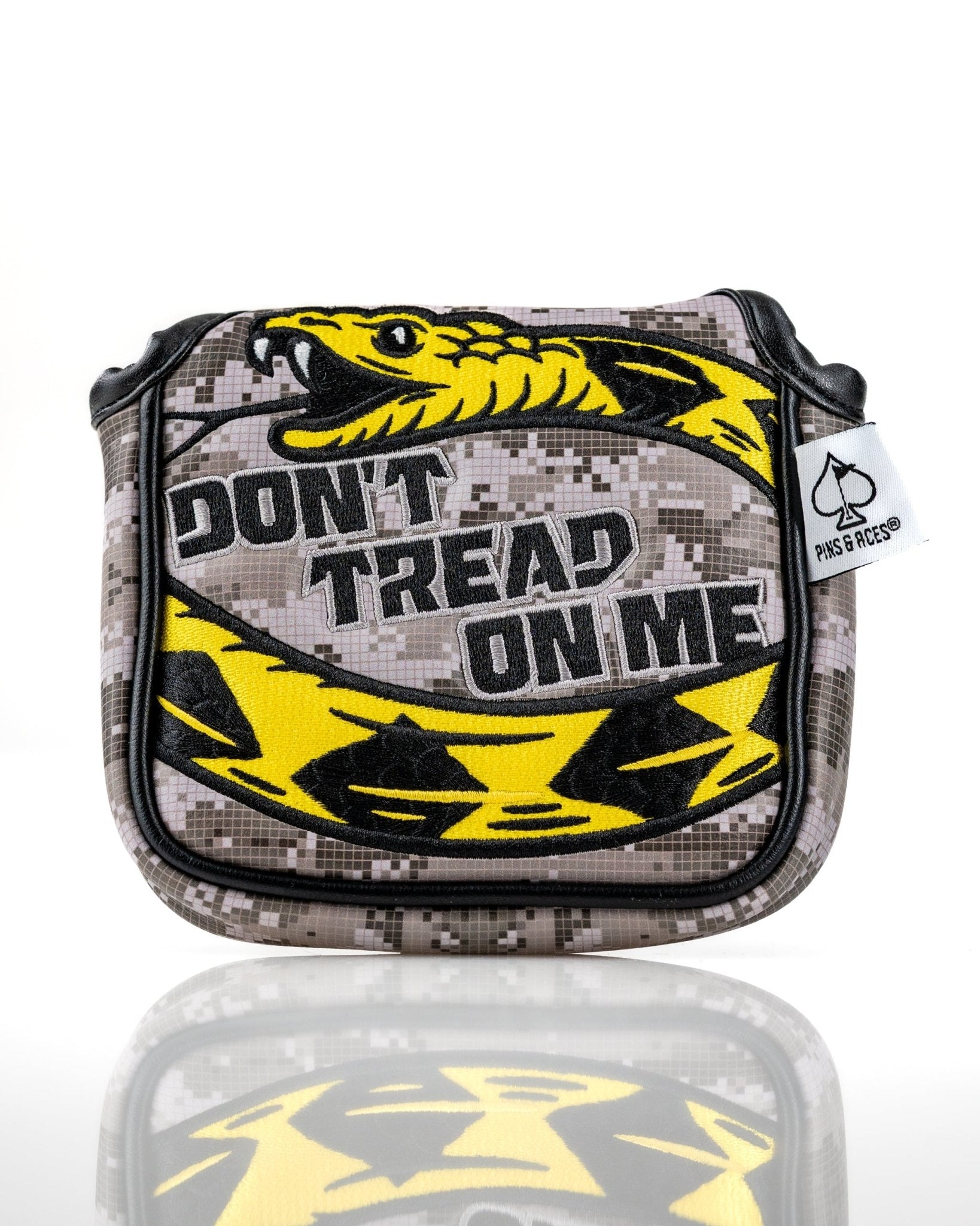 Don't Tread On Me 2.0 - Mallet Putter Cover - Black Girl Golf