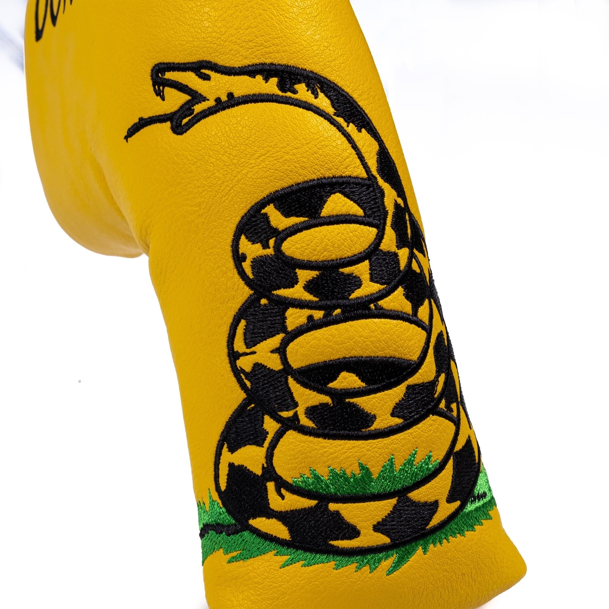 Don't Tread on Me - Blade Putter Cover - Black Girl Golf