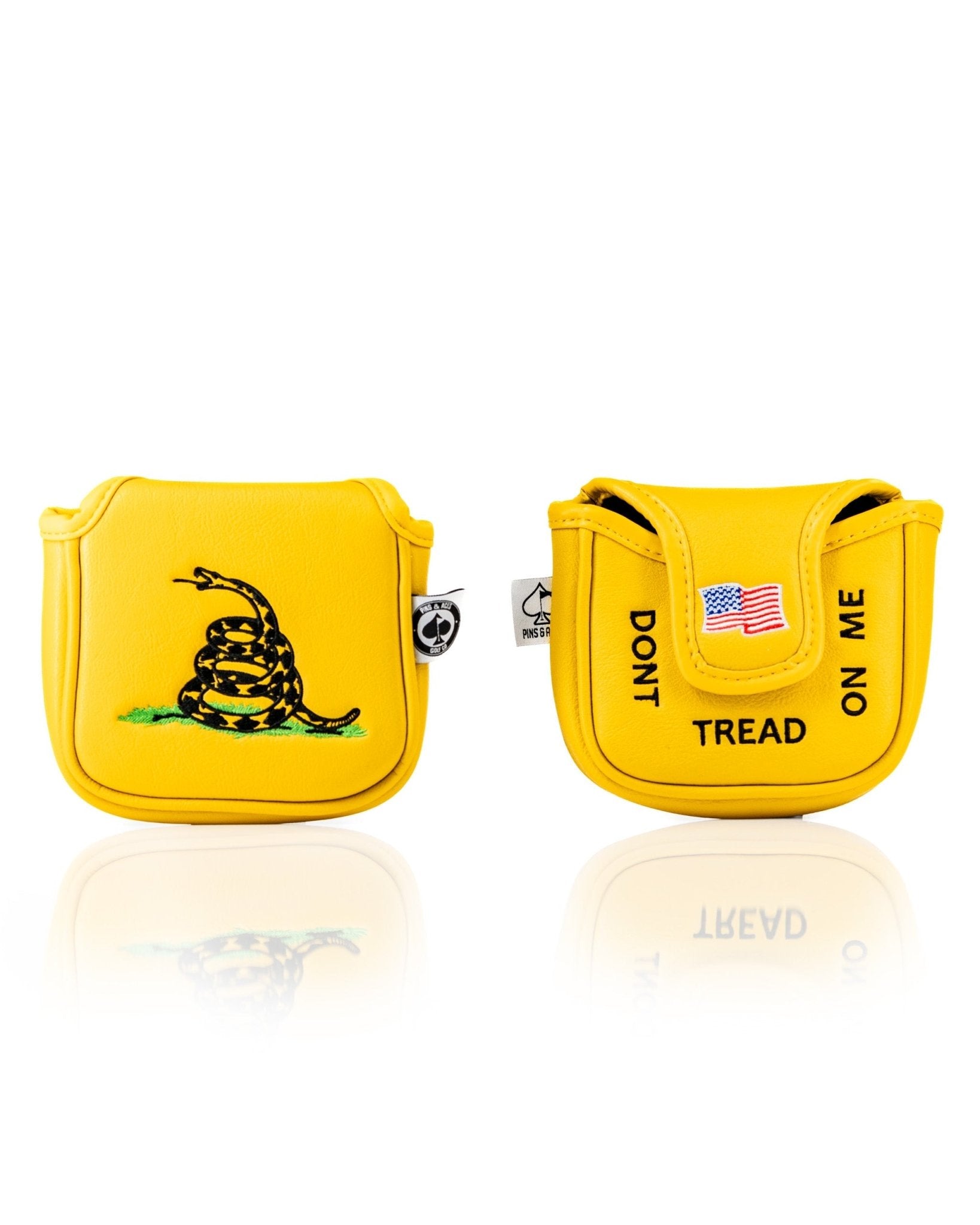 Don't Tread on Me - Mallet Putter Cover - Black Girl Golf