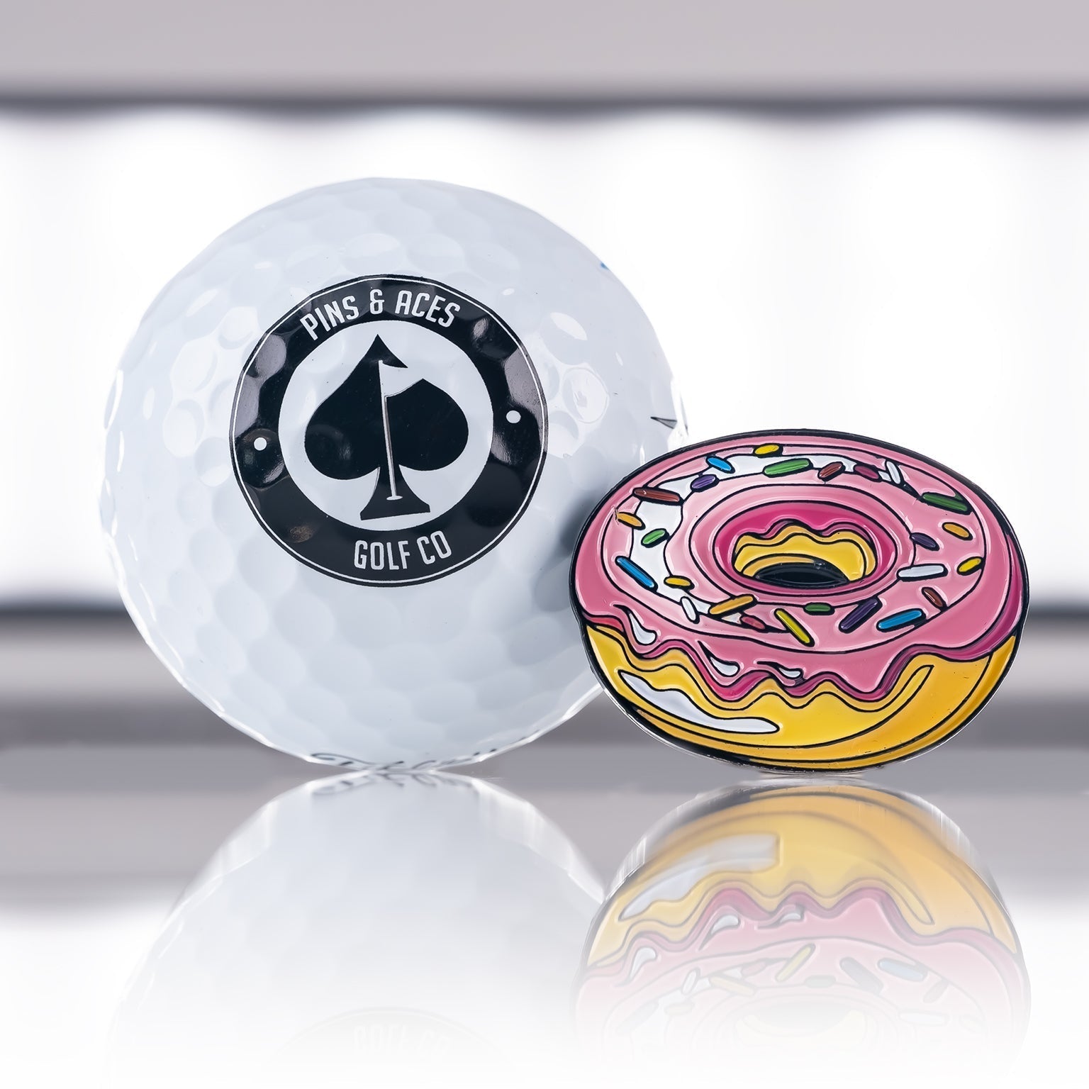 Donut Ball Marker - Black Girl Golf
