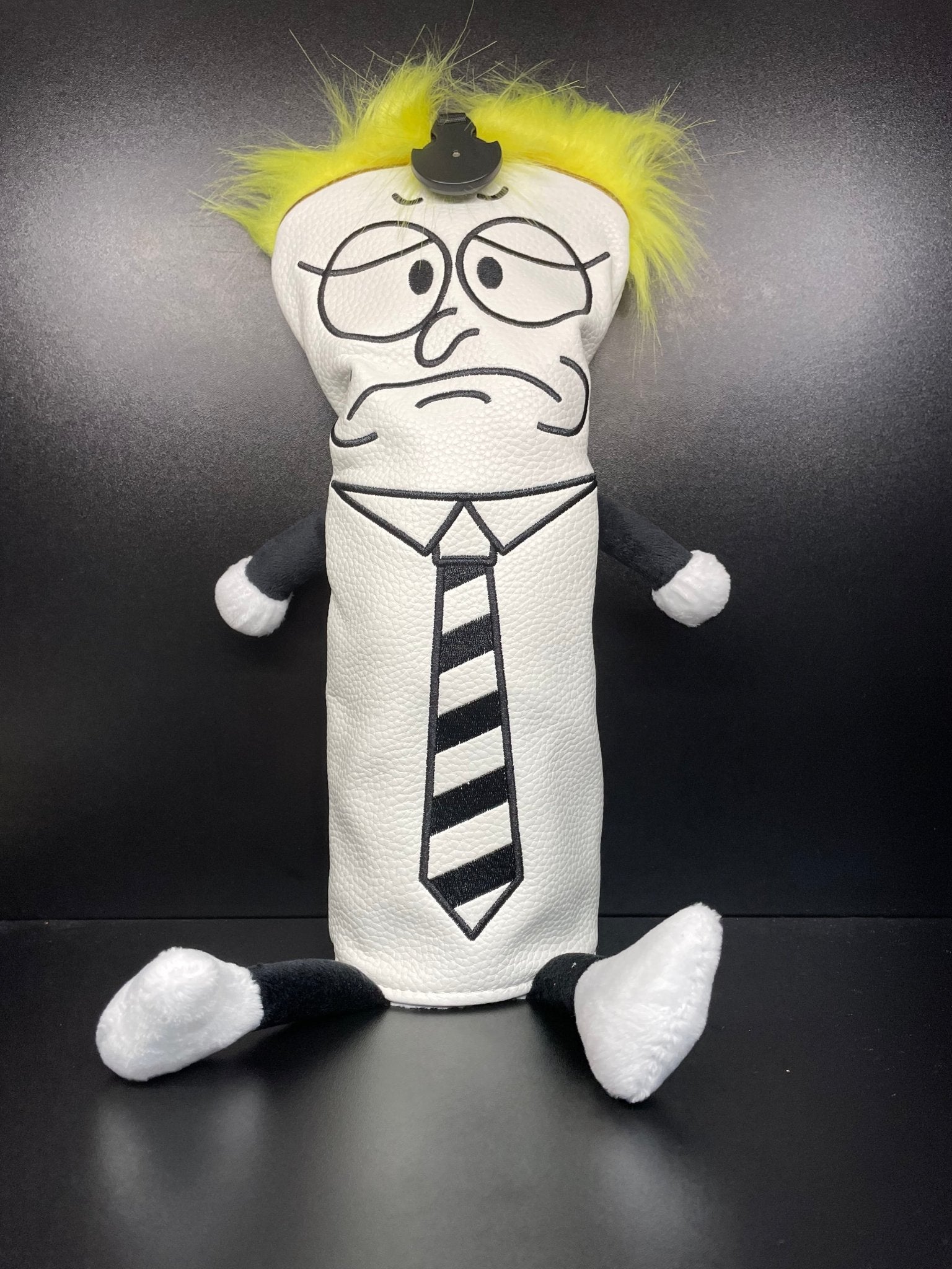 Doodle Man Headcover - Black Girl Golf