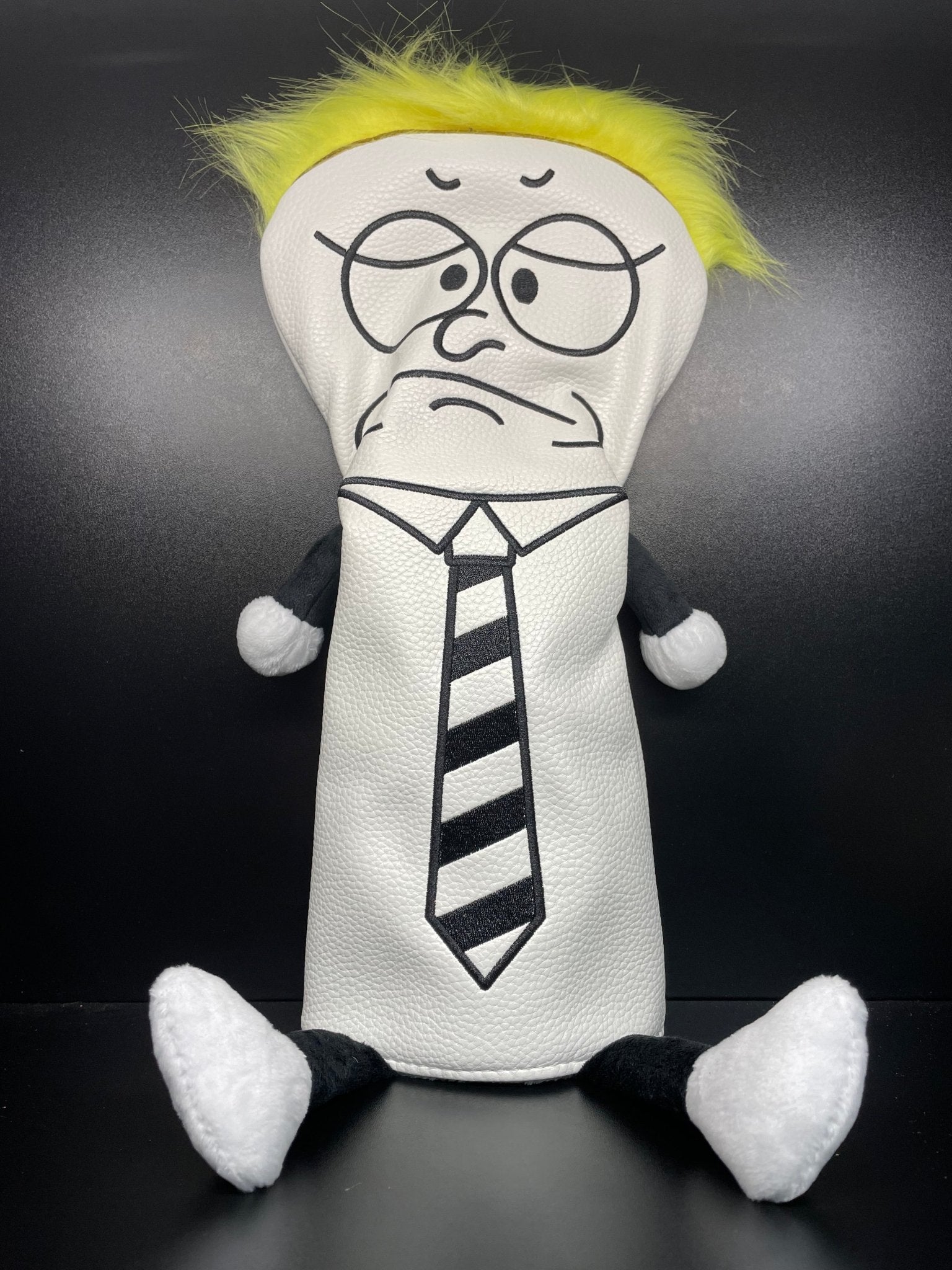 Doodle Man Headcover - Black Girl Golf