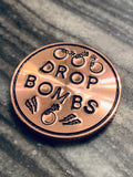 Drop Bombs - Custom Ball Marker - Black Girl Golf