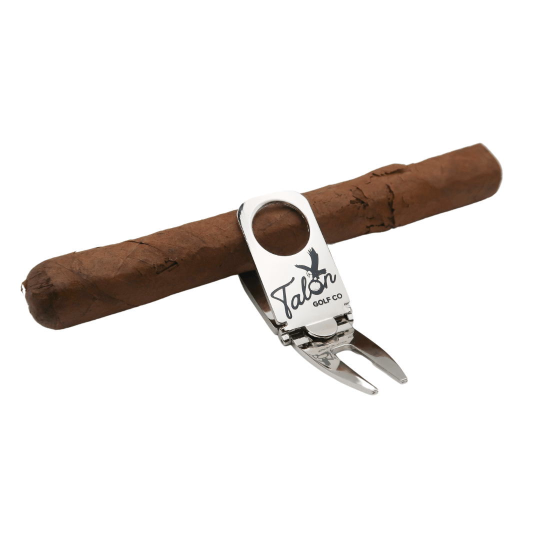 Eagle Cigar Holder Divot Tool - Black Girl Golf