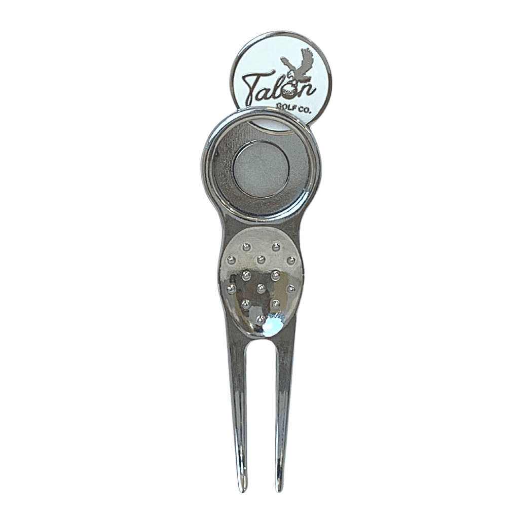 Eagle Divot Tool w/ Magnetic Ball Marker - Black Girl Golf