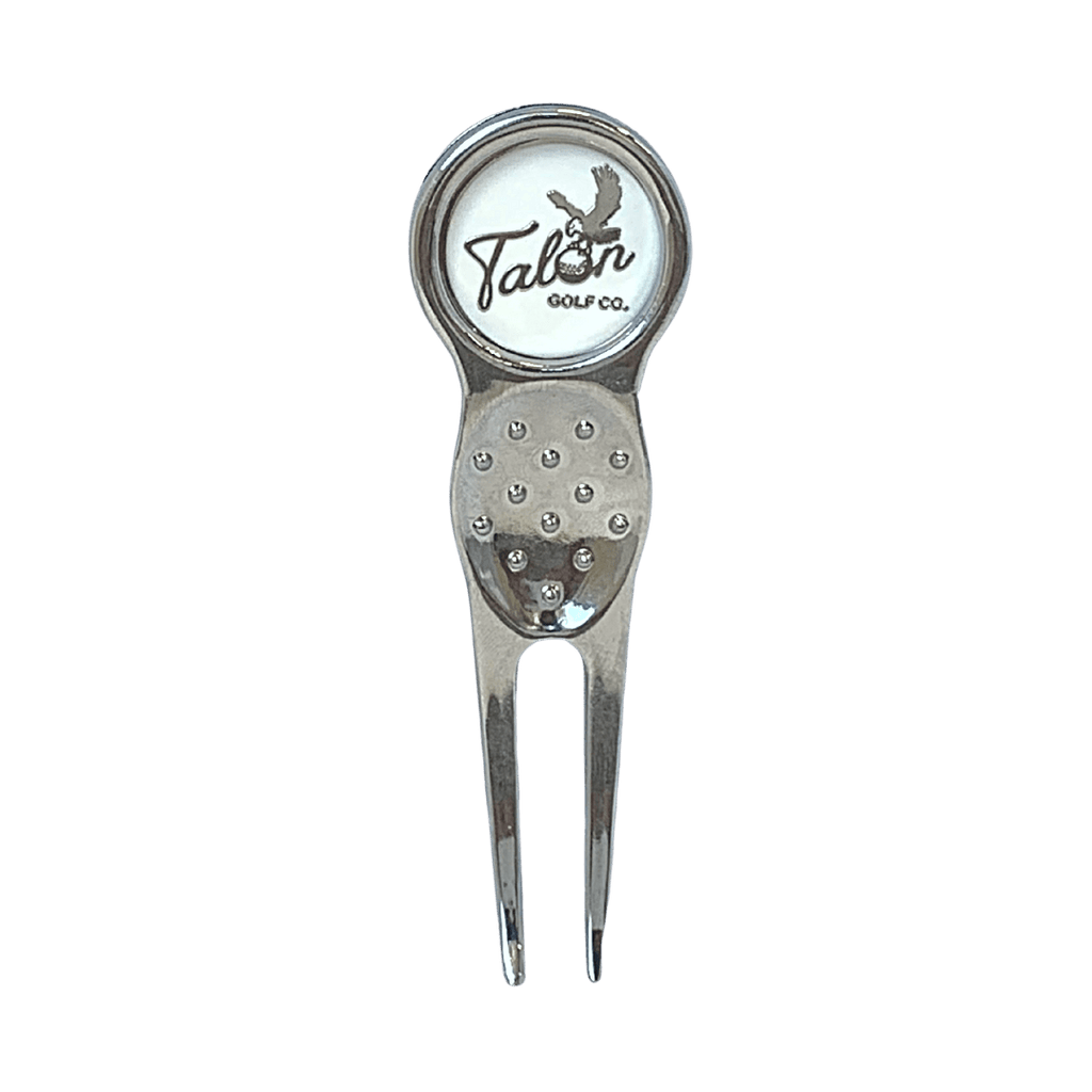 Eagle Divot Tool w/ Magnetic Ball Marker - Black Girl Golf