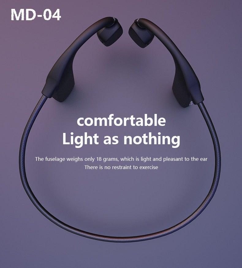 Elegant Black Headphones Wireless Earphones For Workouts And Running Bluetooth Headphones With Mic Grey Bluetooth 5.0 Bone Conduction Earphone Waterproof Sport Headphone Bluetooth Headsets Wireless Headphones Music Handsfree Design - Black Girl Golf