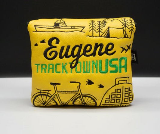 Eugene Track Town USA Headcover - Black Girl Golf
