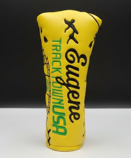 Eugene Track Town USA Headcover - Black Girl Golf
