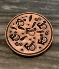 F - Bombs Ball Marker - Black Girl Golf