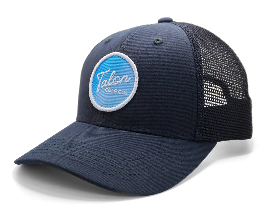 Fade to Blue Trucker Hat - Black Girl Golf